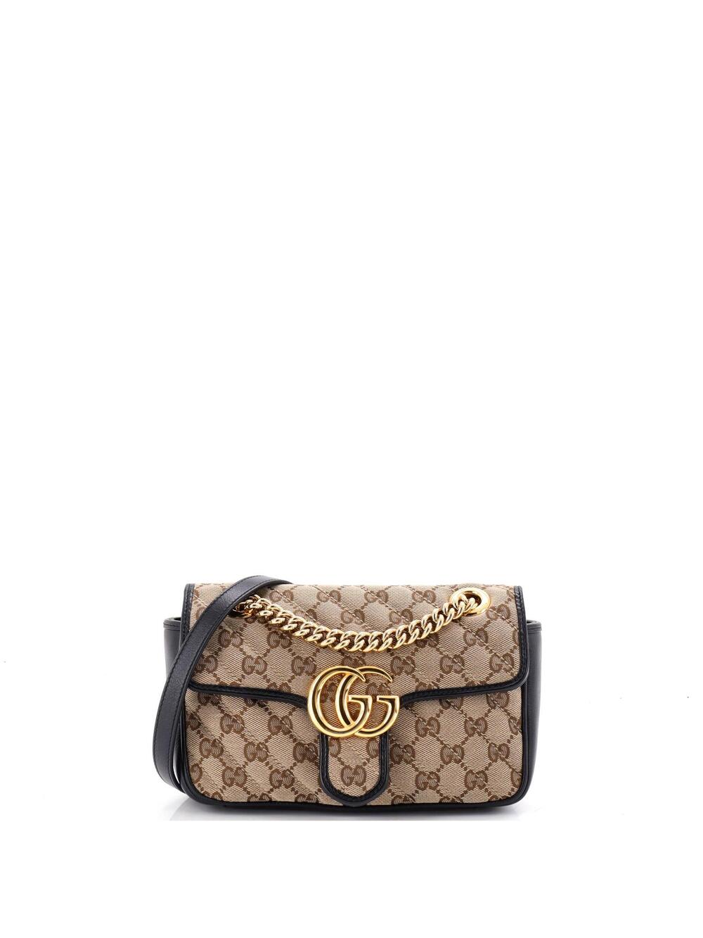 Gucci Gg Marmont Flap Bag Diagonal #364628G15B